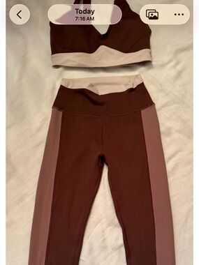 Alter’d State activewear set. Leggings and top